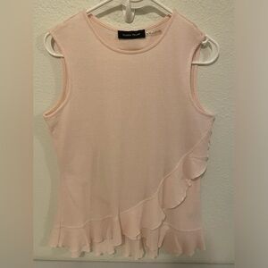 Ivanka Trump Pink Sleeveless Top Size M